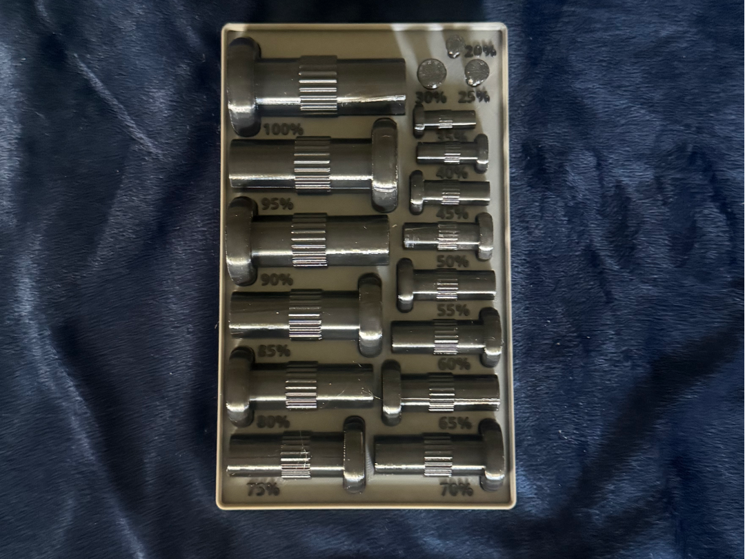 Antler Spline Pin Anchor Gauge Set