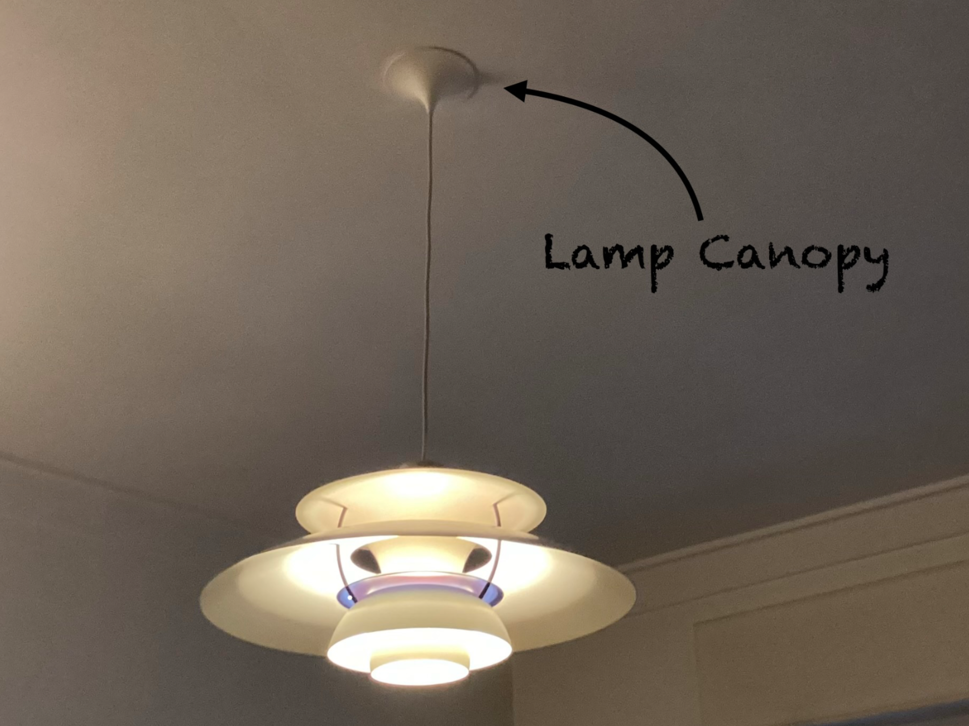 Ceiling Lamp canopy