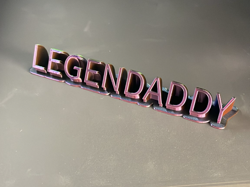 Legendaddy Name Tag