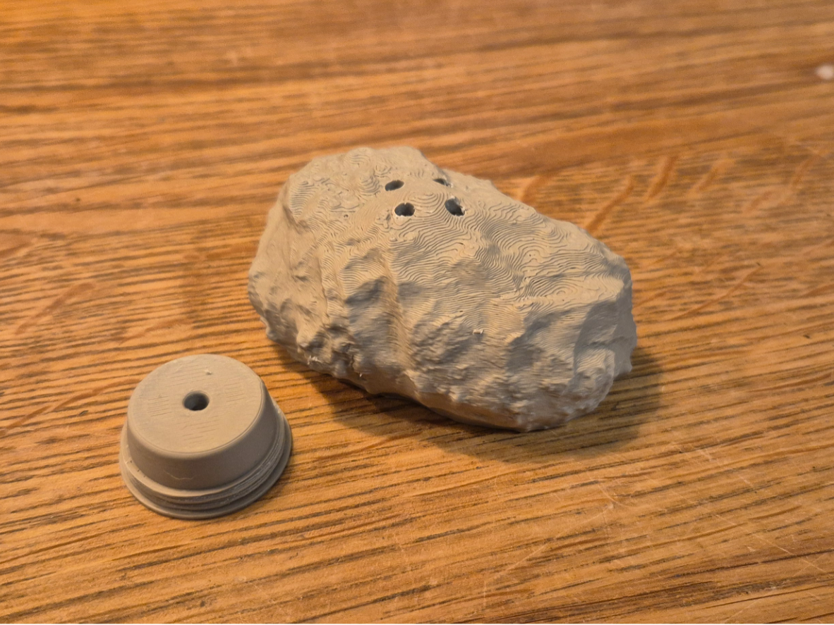Nosework scent hide rock