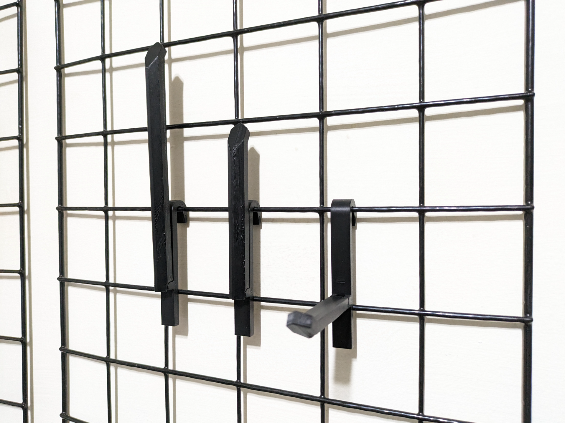 (foldable )Wire cube hook, wire mesh panel hook