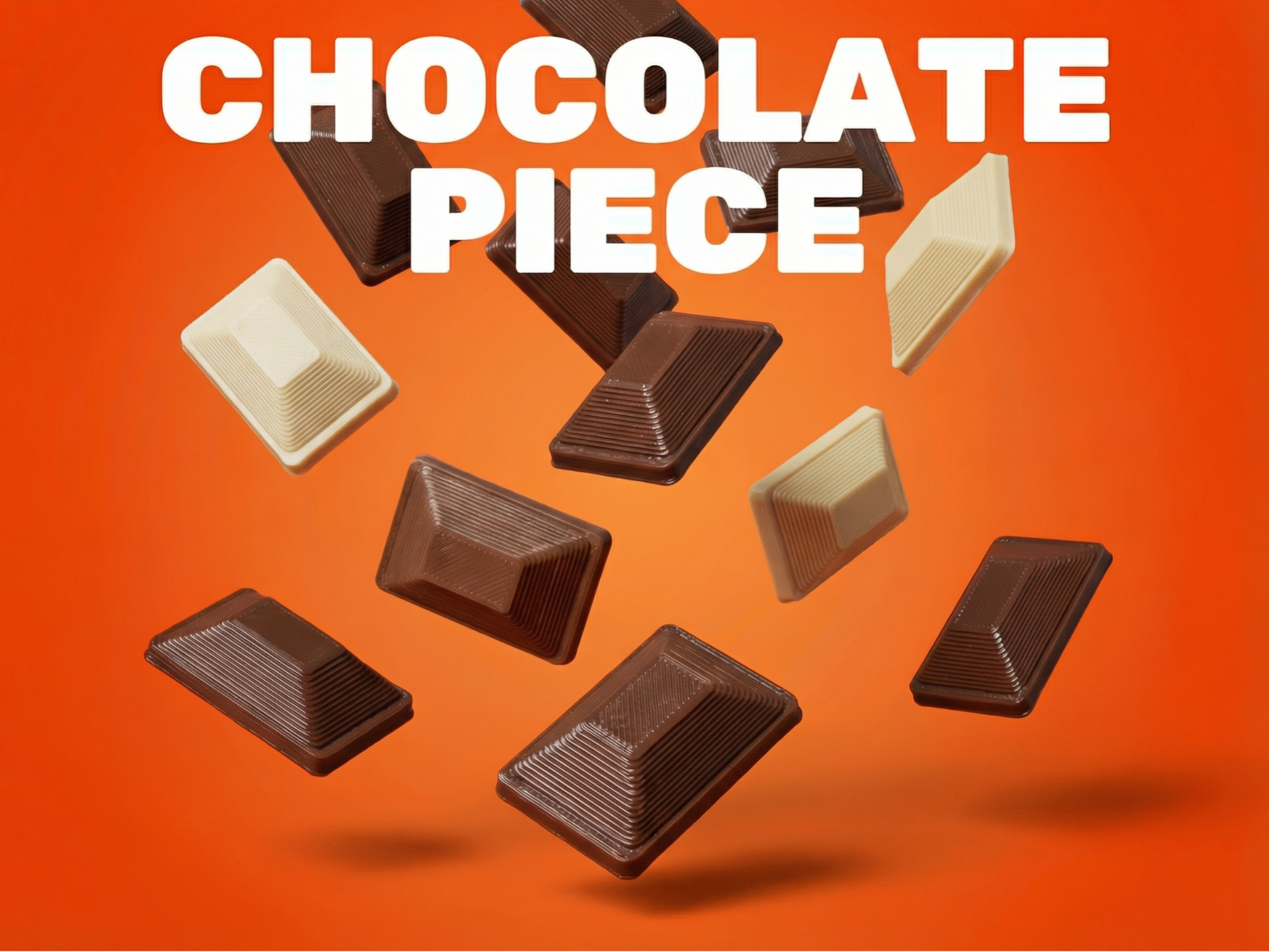 Chocolate Piece / Board Game Token