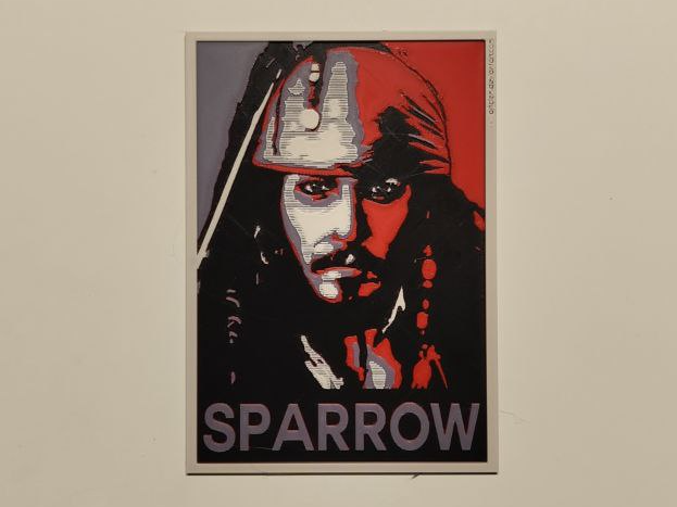 Jack Sparrow hueforge
