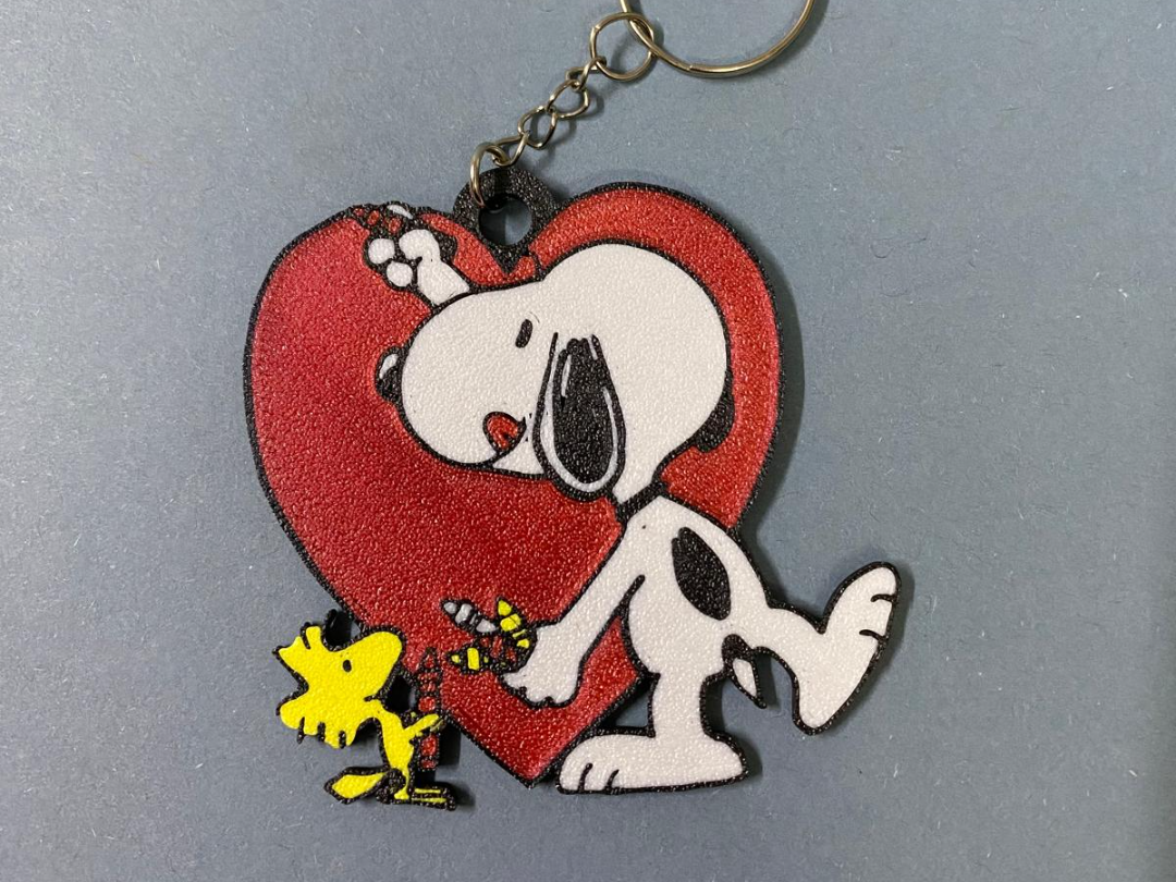Snoopy with a heart