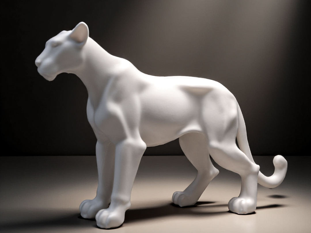 Silent Predator – Panther Sculpture