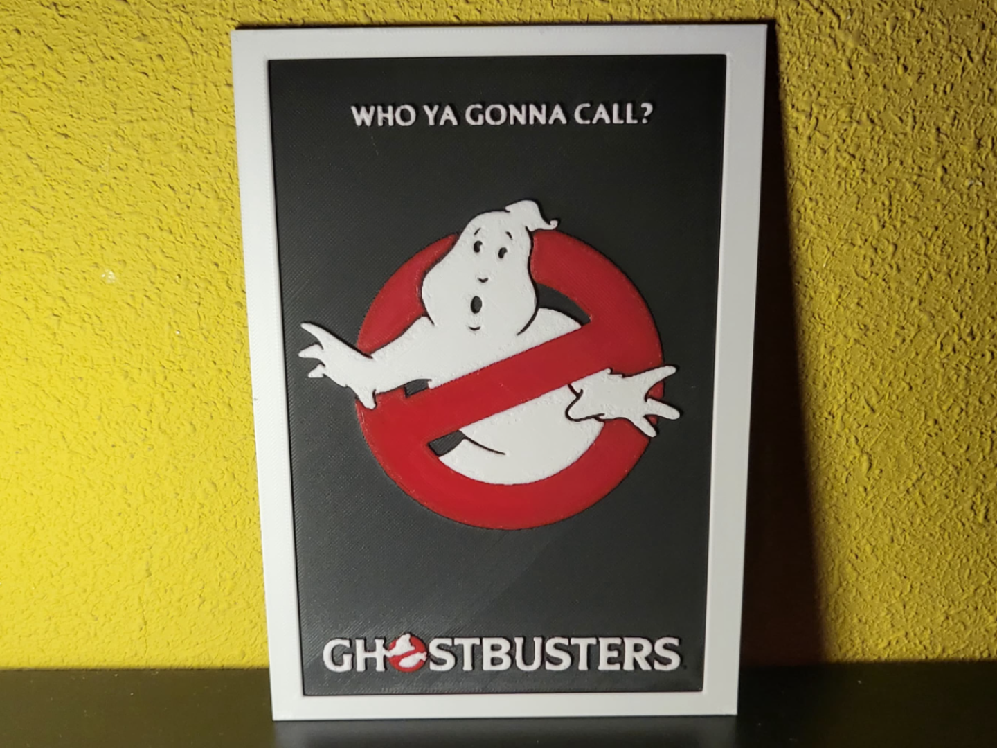 Hueforge- Poster de película Ghostbusters