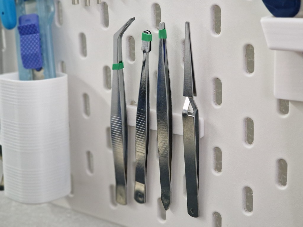 Ikea Skadis 6mm x 2mm Magnet Holder tweezers