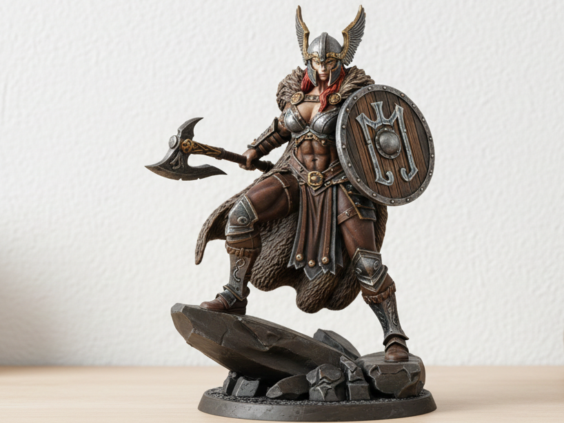 Nordische Kriegerin Schildmaid