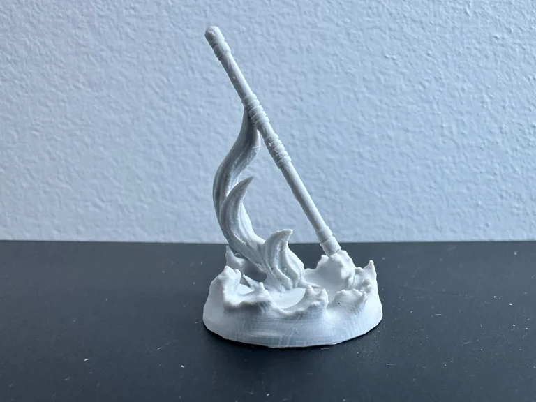 D&D 5e Spiritual Weapon Spell - Quarterstaff