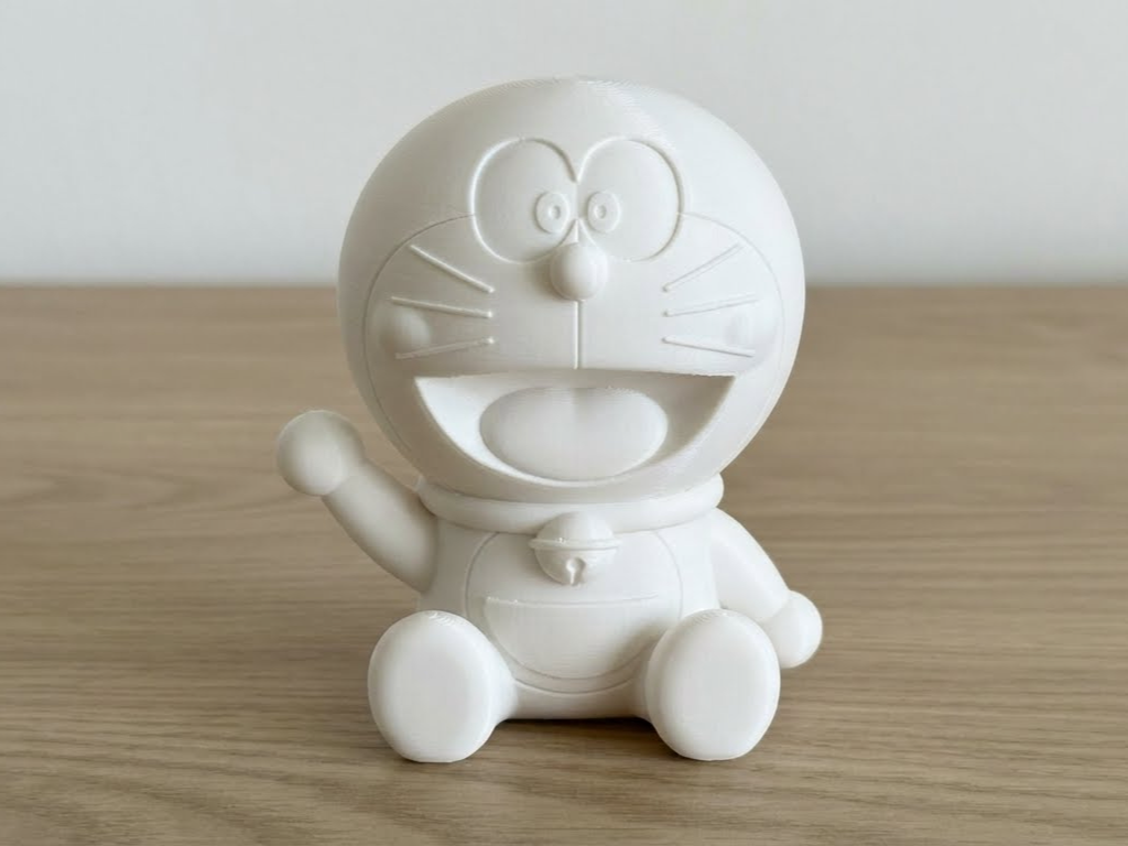 Doraemon Simple Model for Coloring, Easy to print