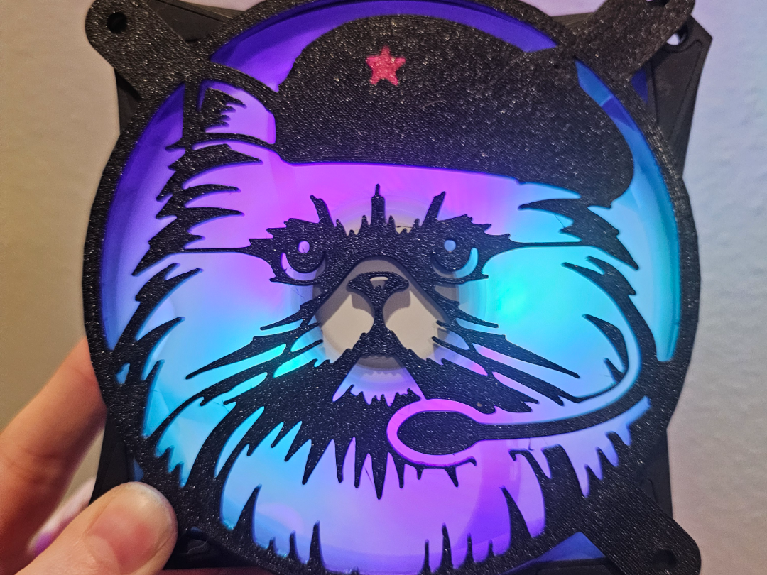 Princess Donut 120mm Fan Cover
