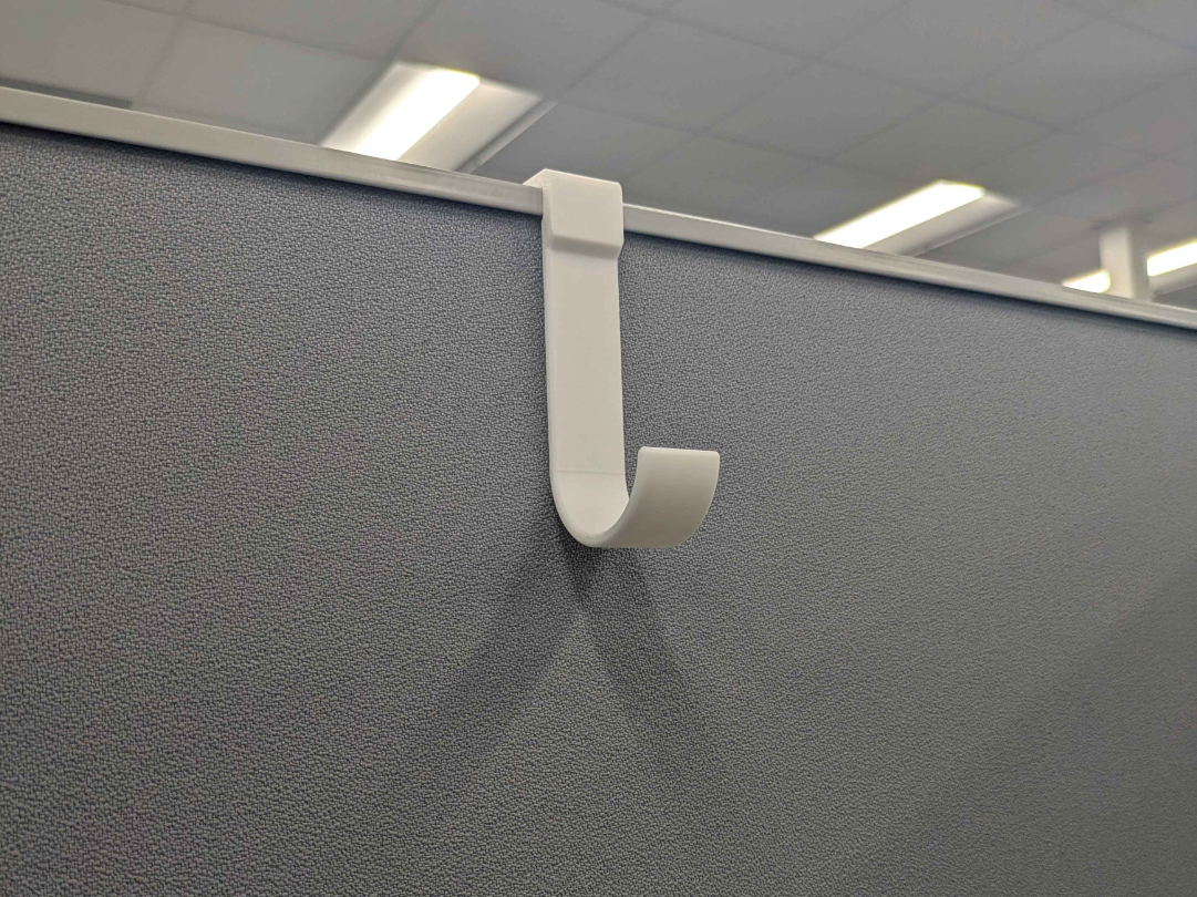 Cubicle Hook for 2 Inch Walls