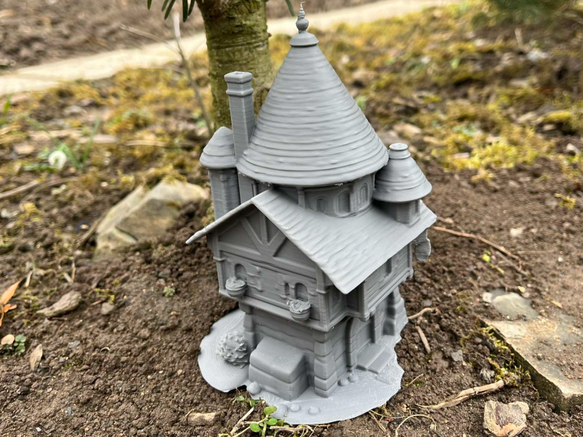 Fantastic fairy tale house