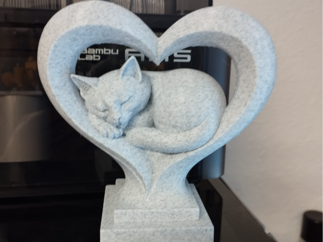 Statur schlafende Katze