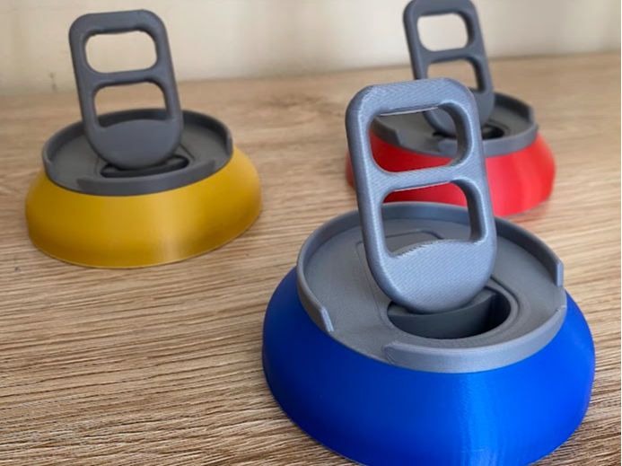 Soda Can Phone Holder