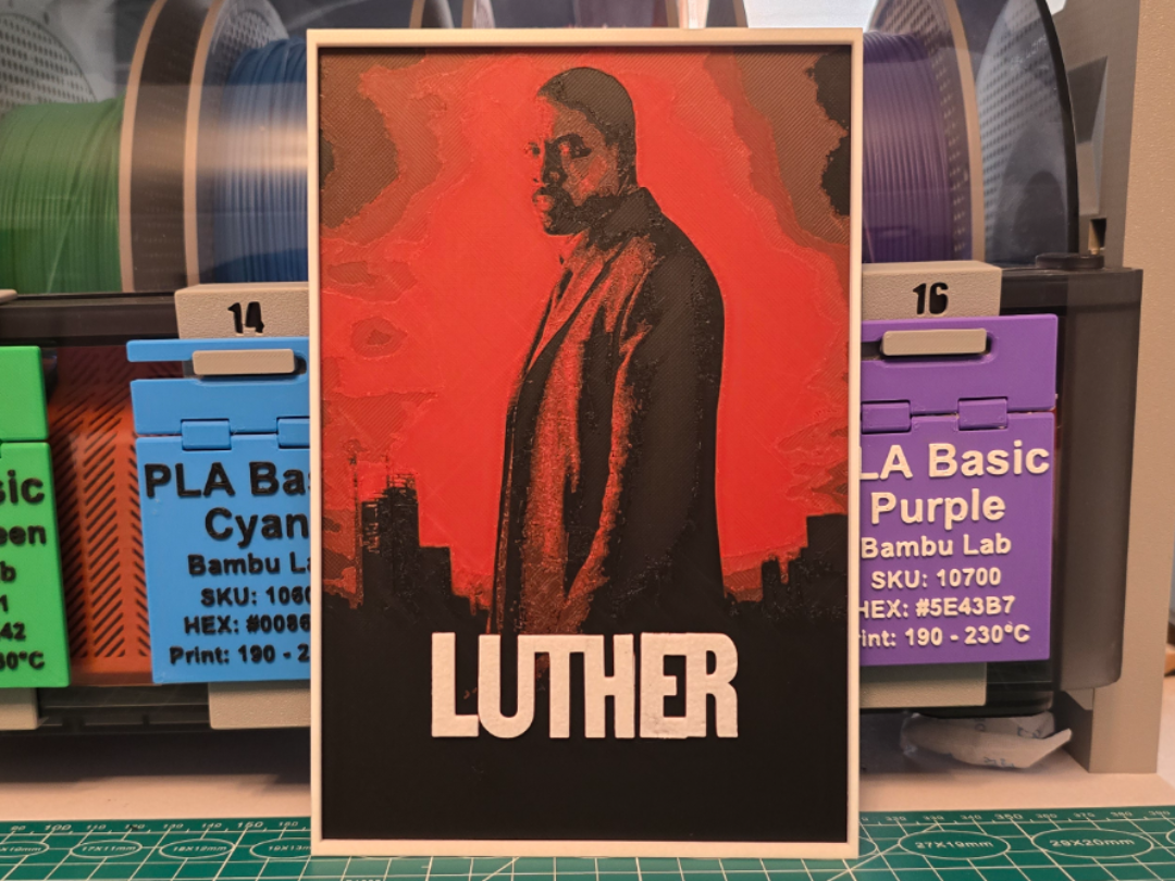 Luther Series Poster - Hueforge Art
