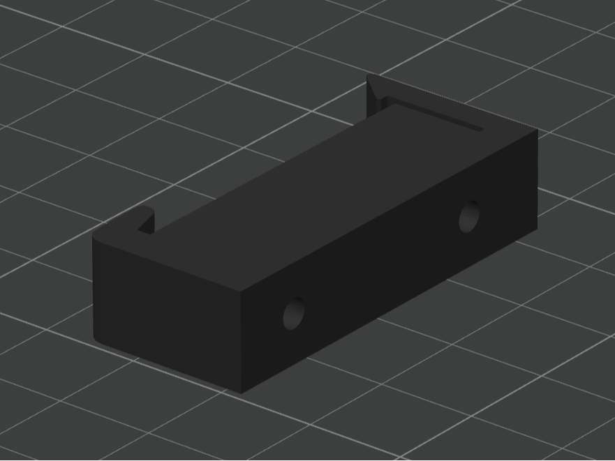 Din Rail Clip 3M Screws 25mm Spacing