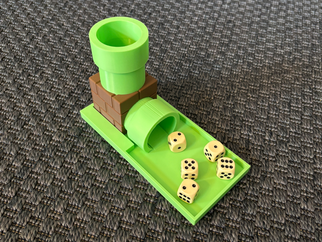 Super Mario Würfelturm Dice Tower