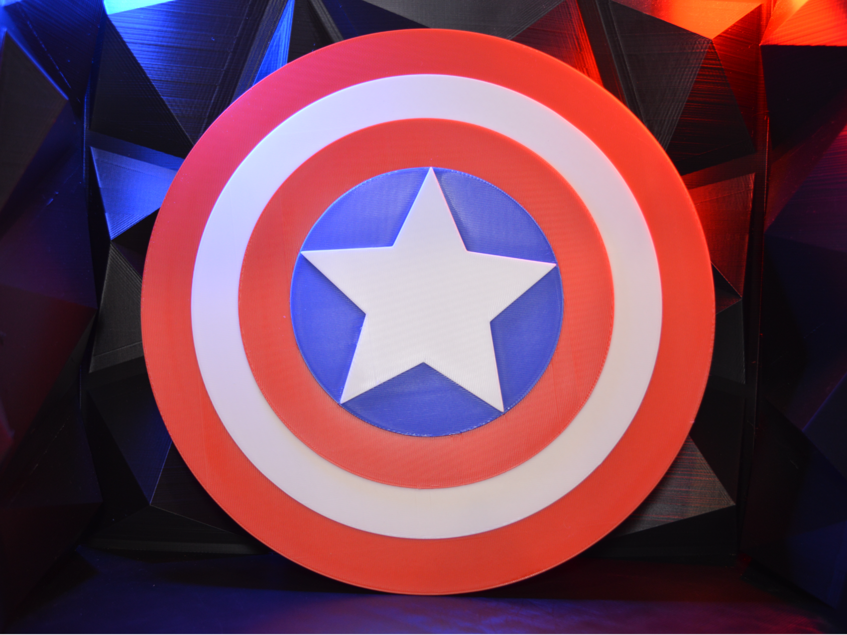 Captain America Shield wall art
