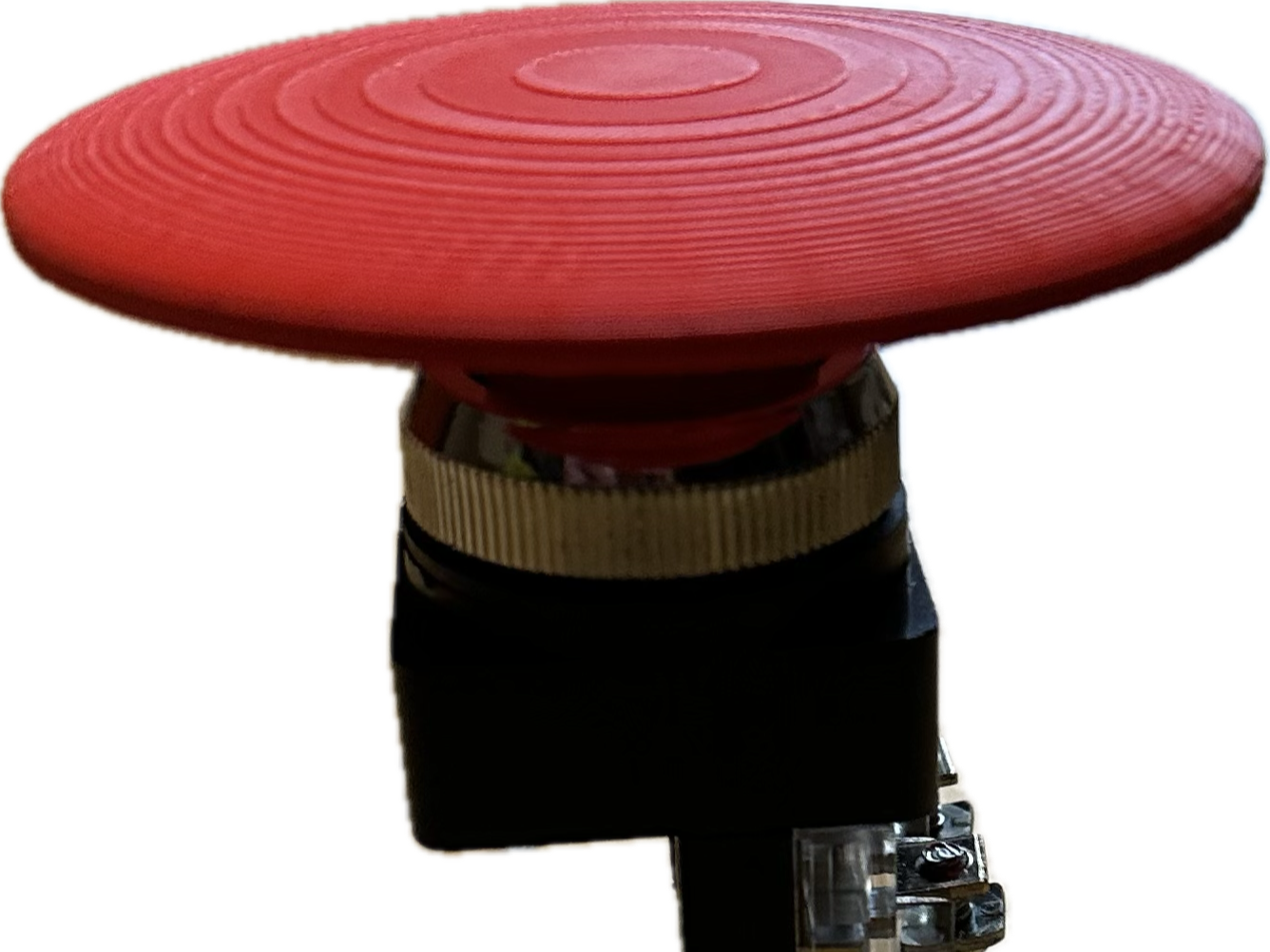 Mushroom Pushbutton Top 80mm