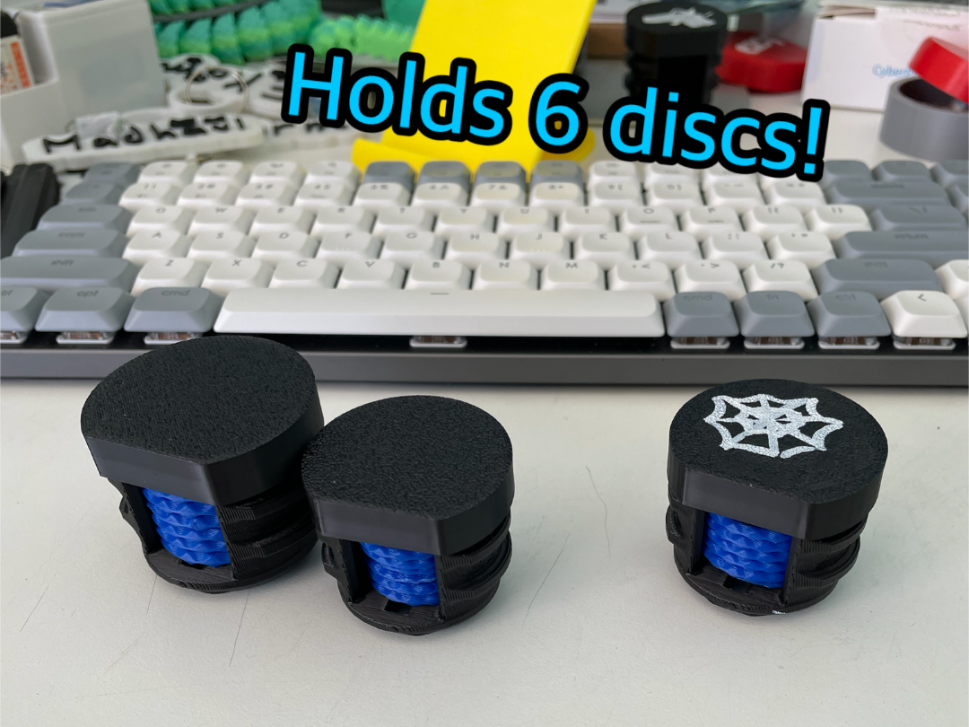 6-Shot Disc Shooter Disc Storage
