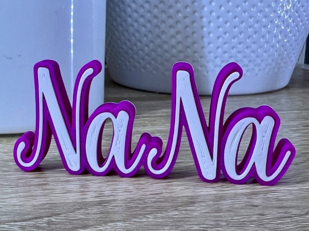 NANA name names name design ornament nameplate