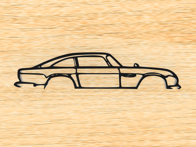 Aston Martin DB6 Wall Art