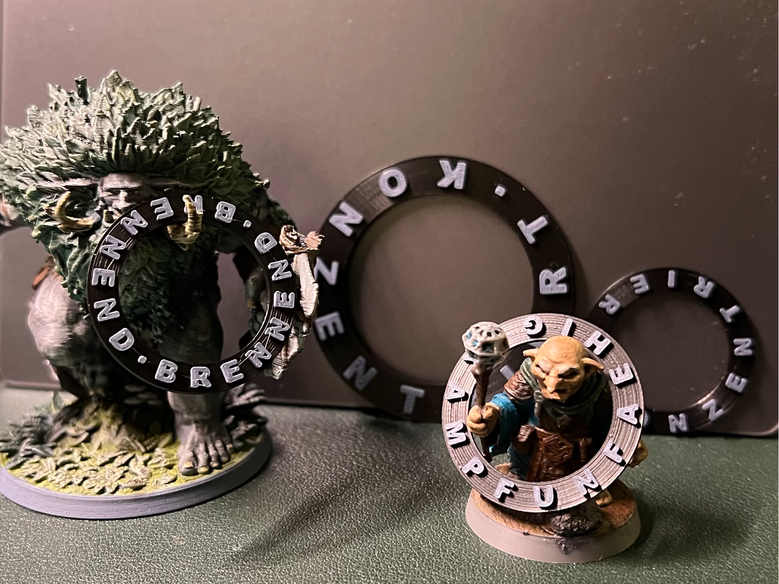 Kleinere DnD Status Ringe - Deutsch