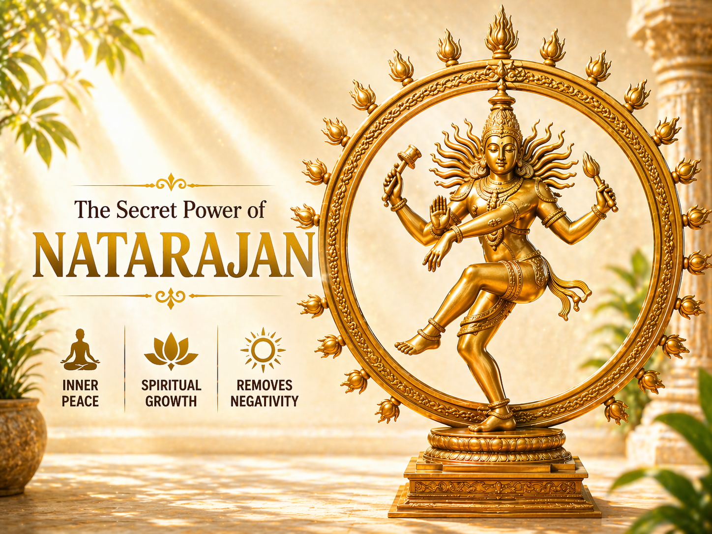 Divine Natarajan Statue| 3D Print Model