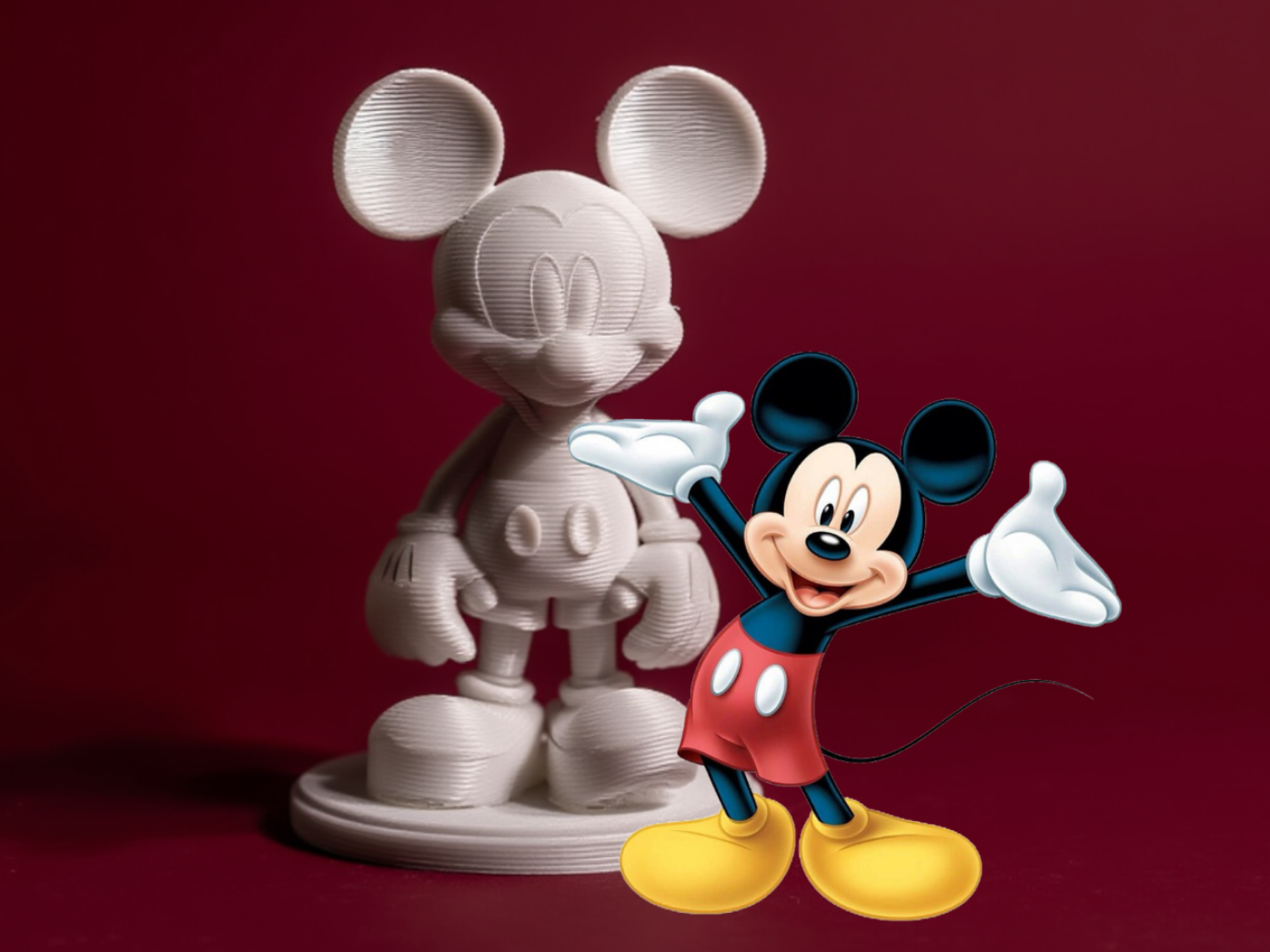 Disney Mickey Mouse 3D Model – Classic Cartoon
