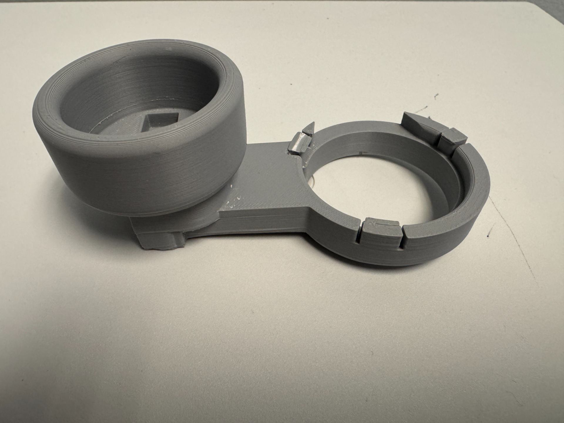 Rigid Drywall Cutout Tool Vac Adapter