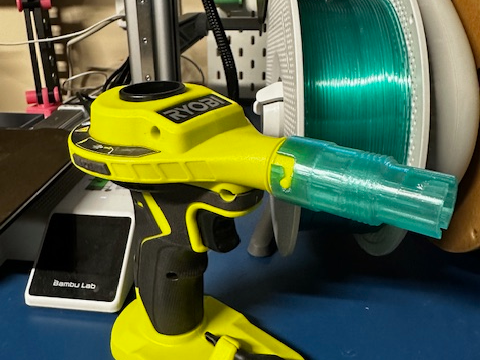 Stand Up Paddleboard to Ryobi One+ Inflator