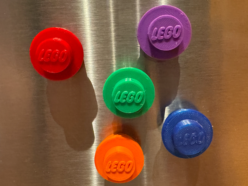 Giant Brick Building Stud Fridge Magnet
