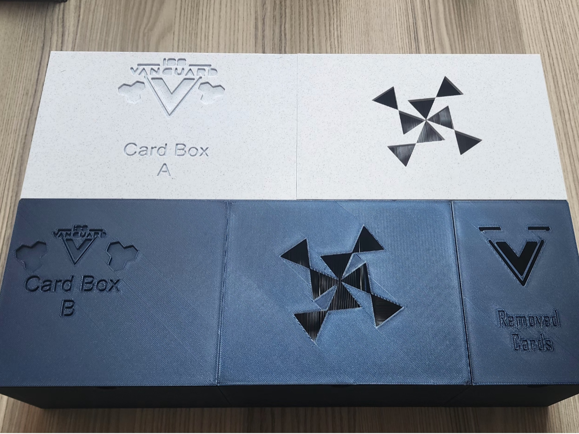 ISS Vanguard Card Boxes A/B Sleeved cards