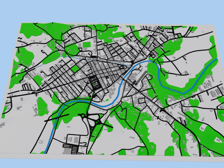 mappa di Nizza Monferrato
