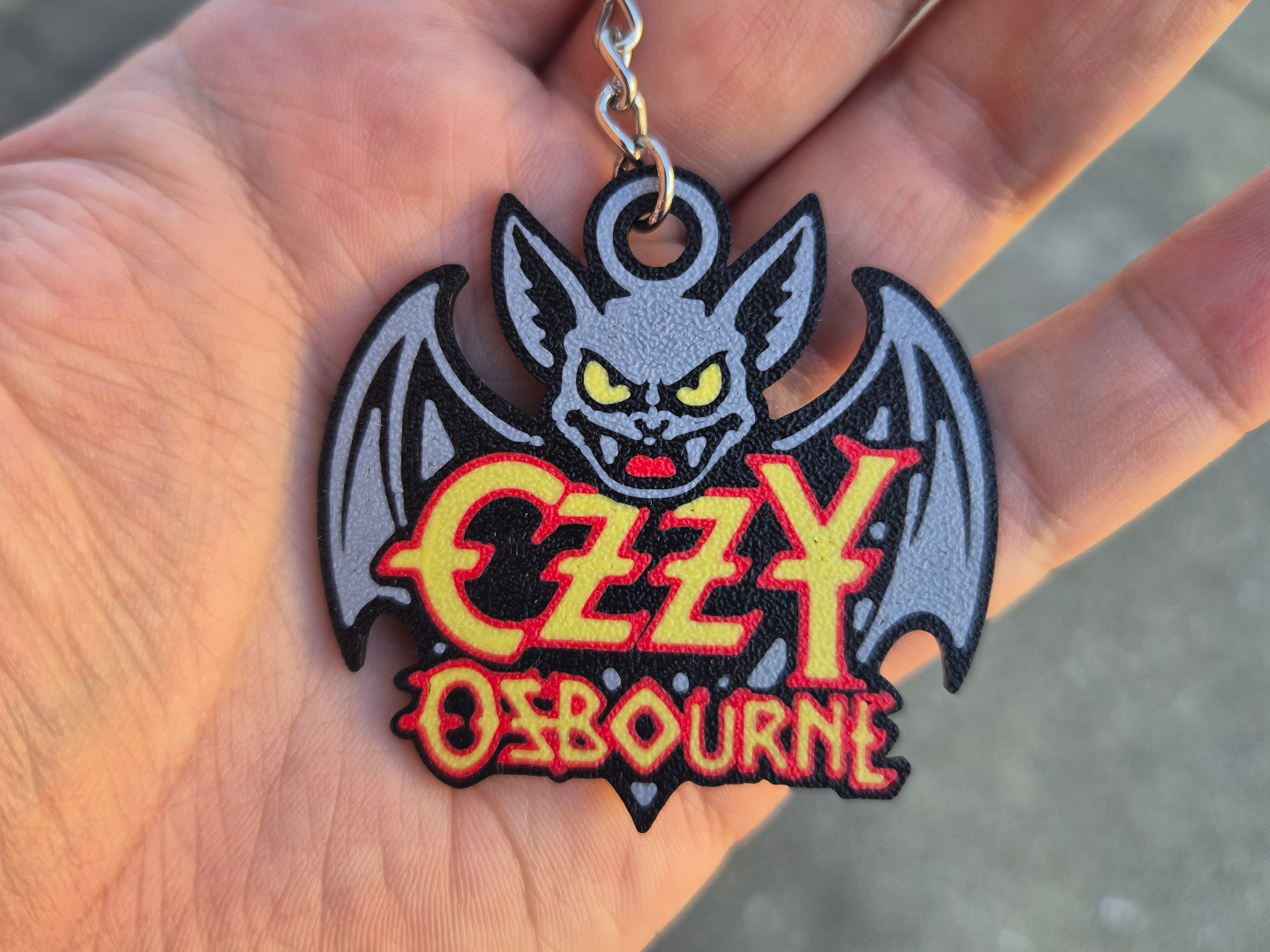 Ozzy Osbourne Keychain