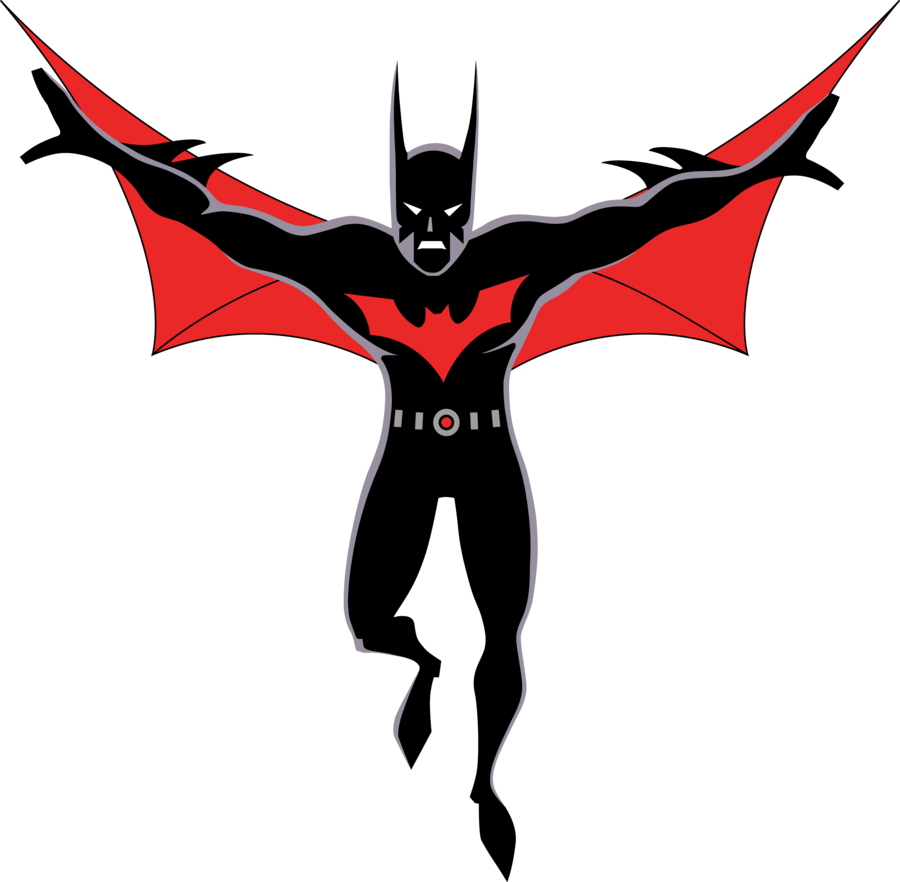 Batman Beyond Hueforge wall art