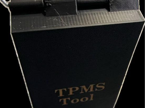 TPMS tool Flip Lid Toolbox w/ Battery Compartment