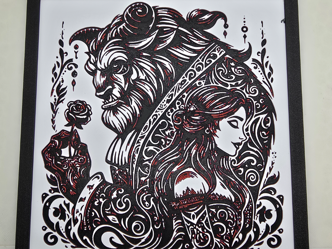 Beauty and the Beast Hueforge