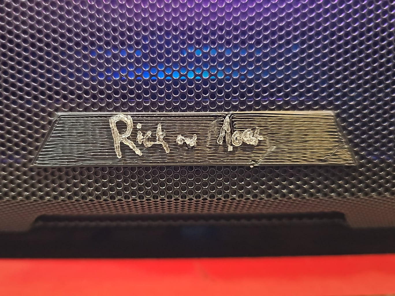 Lian Li Lancool 216 Case Rick and Morty Badge