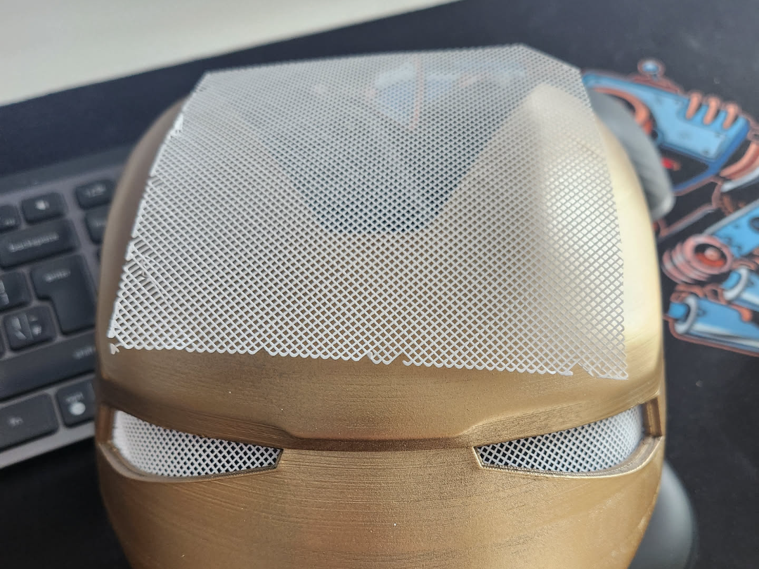 Mesh for Mask & Helmet Eye Lenses - Paper Thin