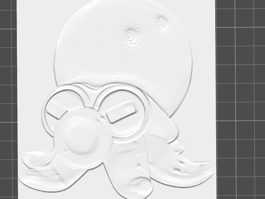 Octorok lithopane