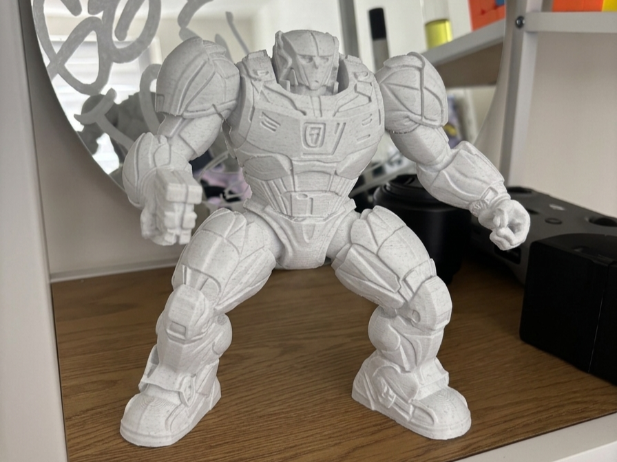 Titan Mech Soldier - Sci-Fi Heavy Armor Statue