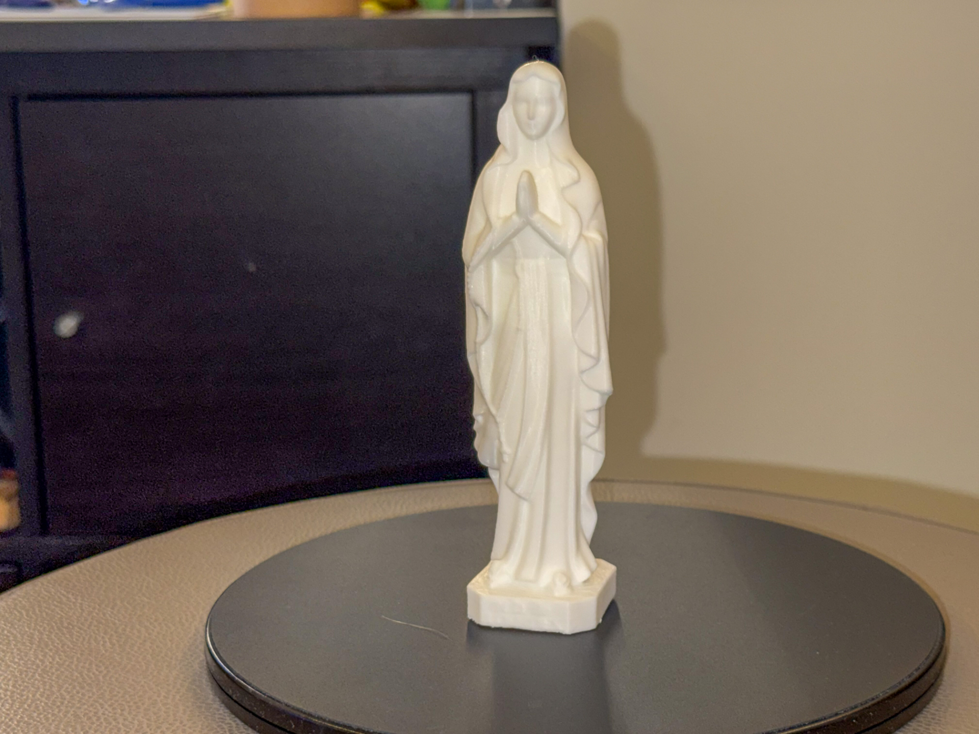Our Lady of Lourdes - 3D Scan - Madonna