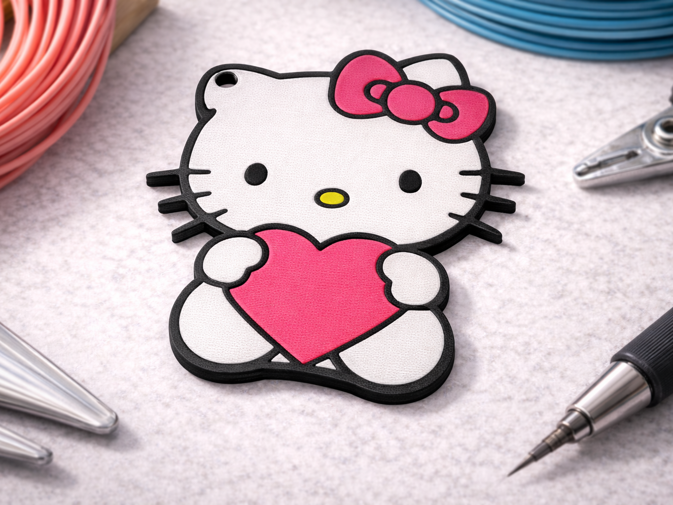 Hello Kitty Keychain