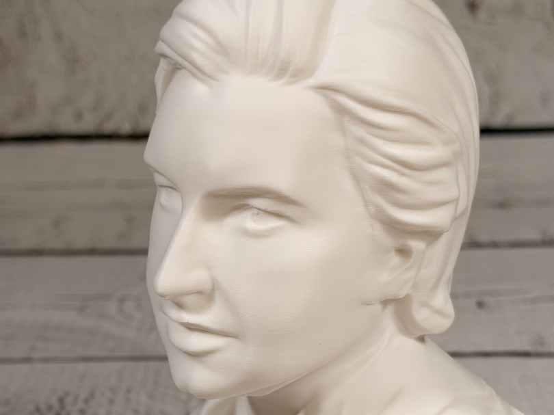 Rosalind Franklin Büste einfarbig ohne AMS