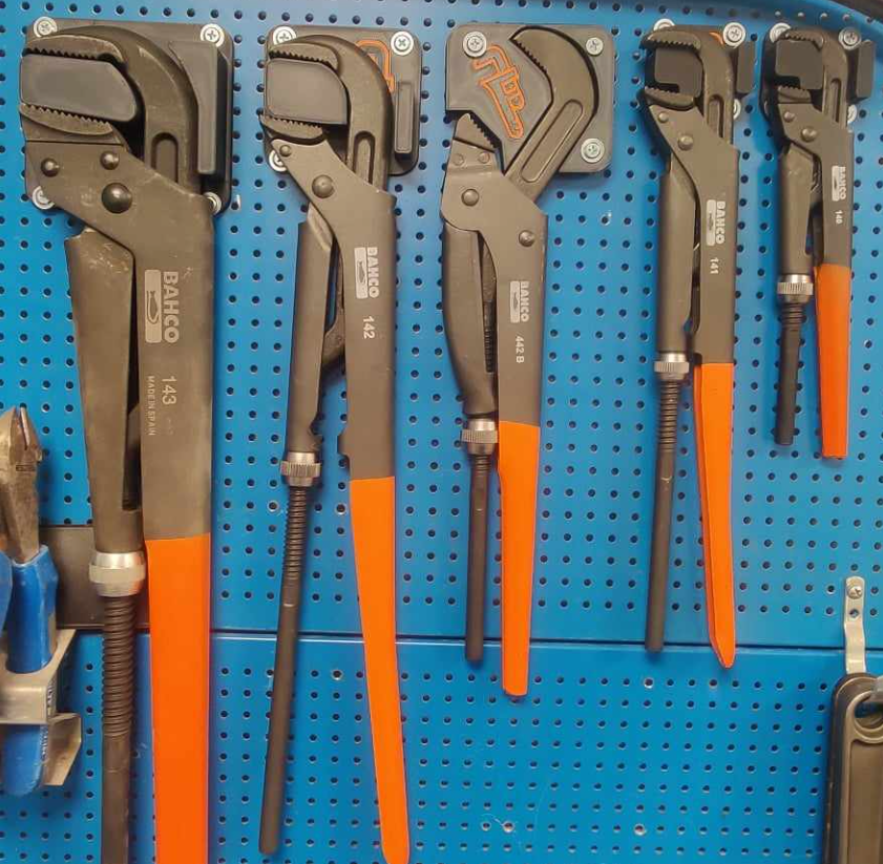 Bahco - Water pipe wrench holder