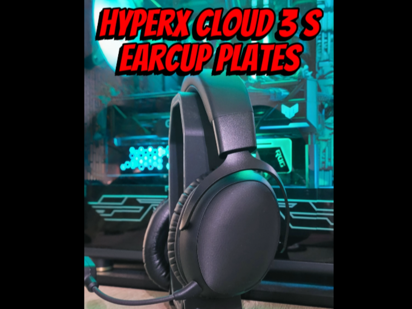 HyperX Cloud 3 s Wireless Earcup Plate (blank)