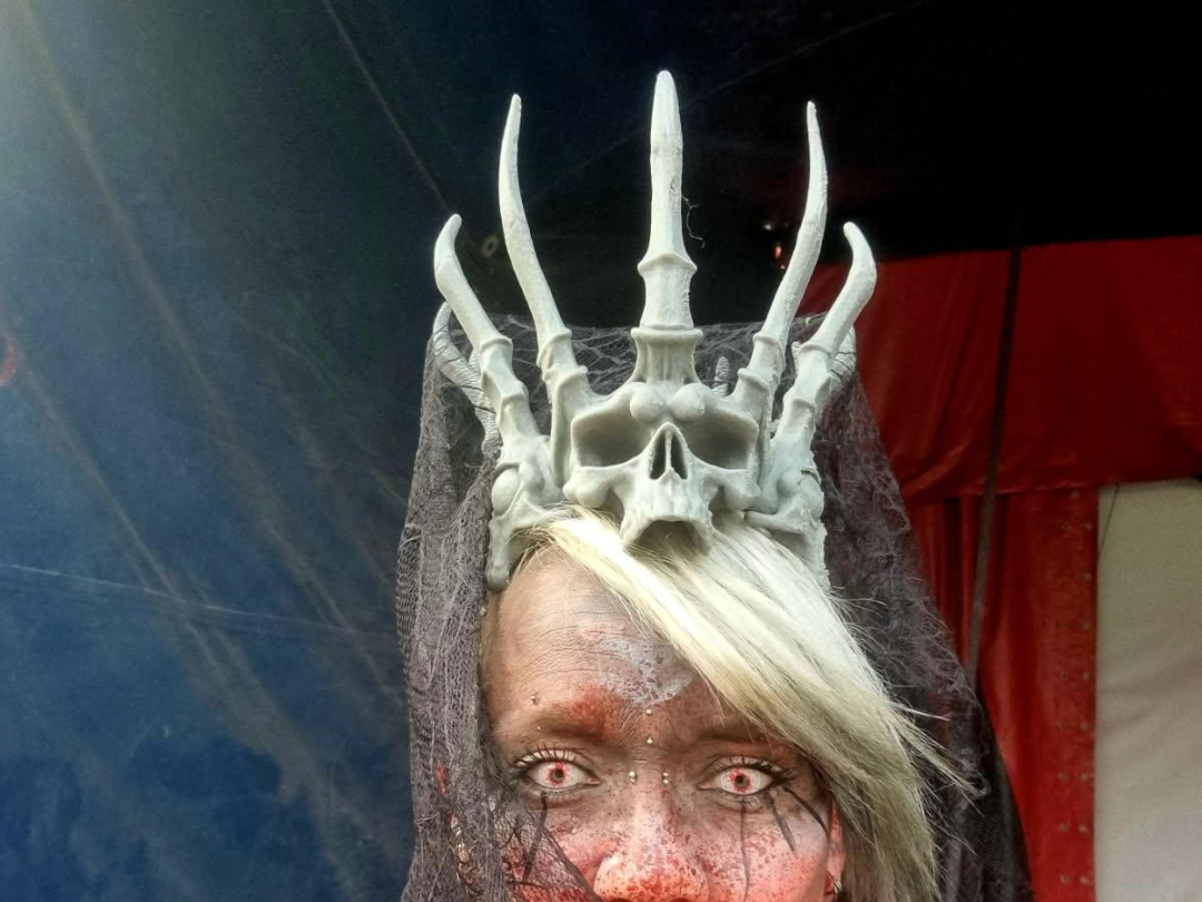 wearable Crown - Noctarion, The Whisper Below