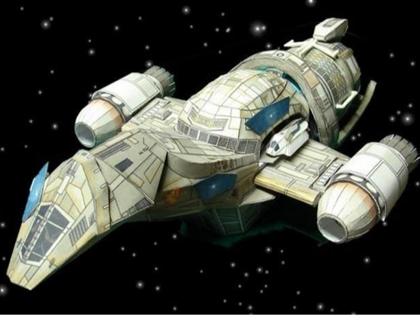 Firefly Spaceship from Cosmic Western The Serenity
